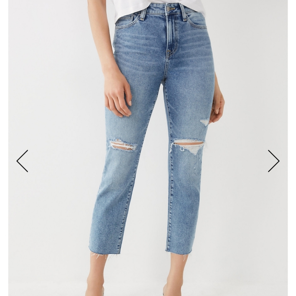 True Religion straight crop sz 28